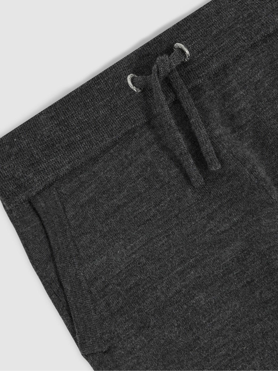 13-14 yrs Merino Wool Cuffed Joggers Derby Grey Melange | Children & Baby