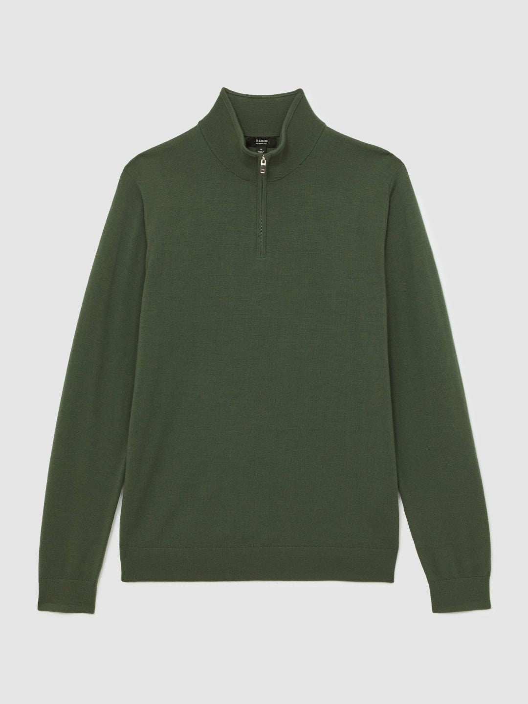 Merino Wool Half-Zip Jumper  | Men