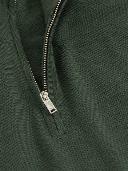 Merino Wool Half-Zip Jumper  | Men