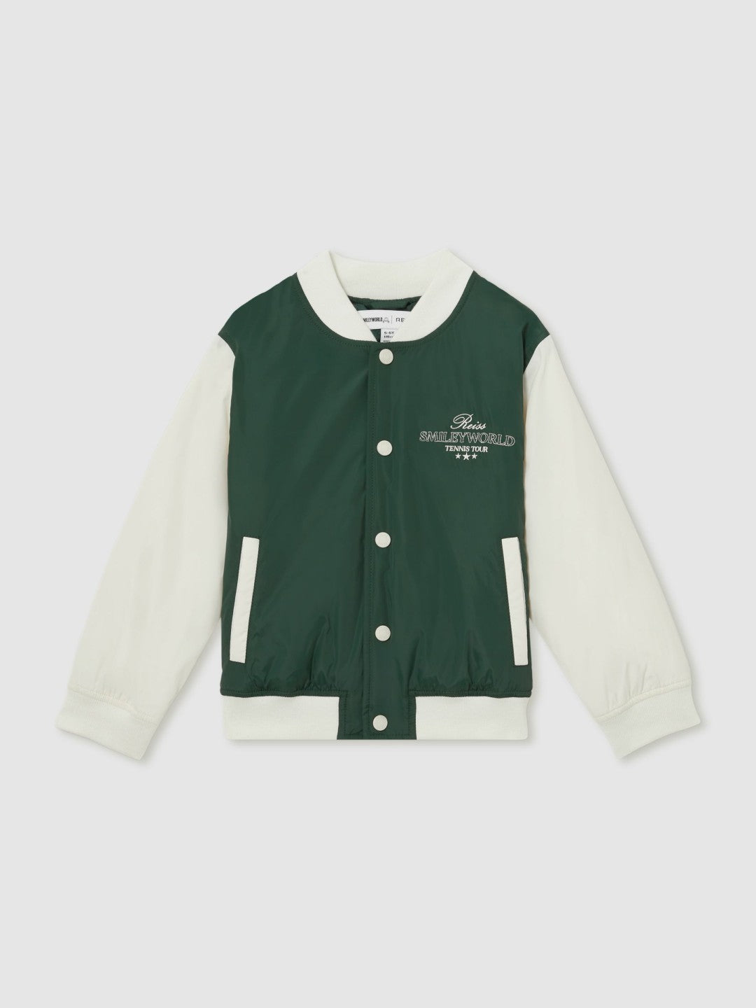 13-14 yrs SmileyWorld Bomber Jacket Dark Green | Children & Baby