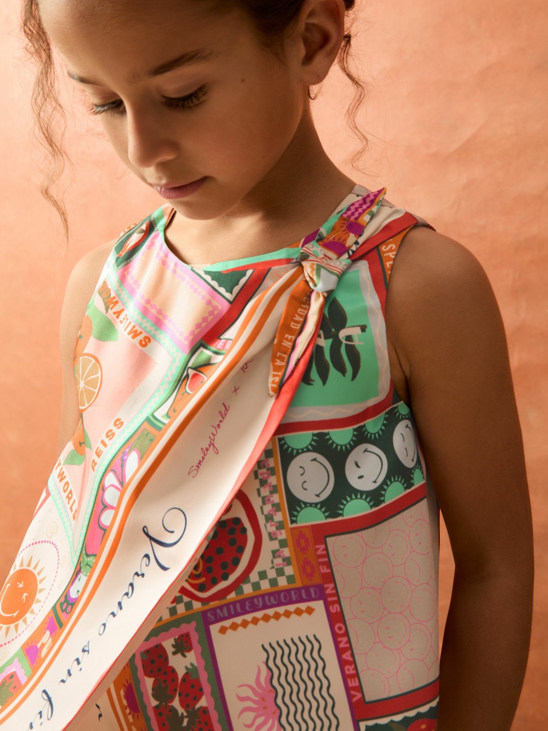 13-14 yrs SmileyWorld Motif Print Top Multi | Children & Baby
