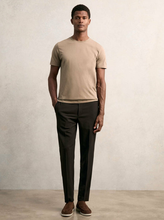 Cotton Crew Neck T-Shirt  | Men