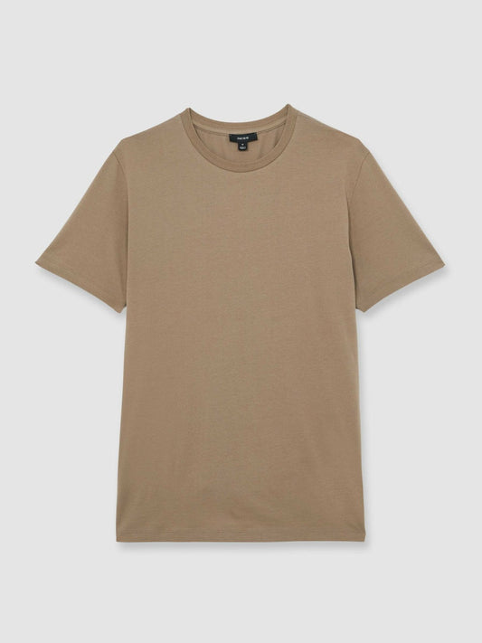 Cotton Crew Neck T-Shirt  | Men