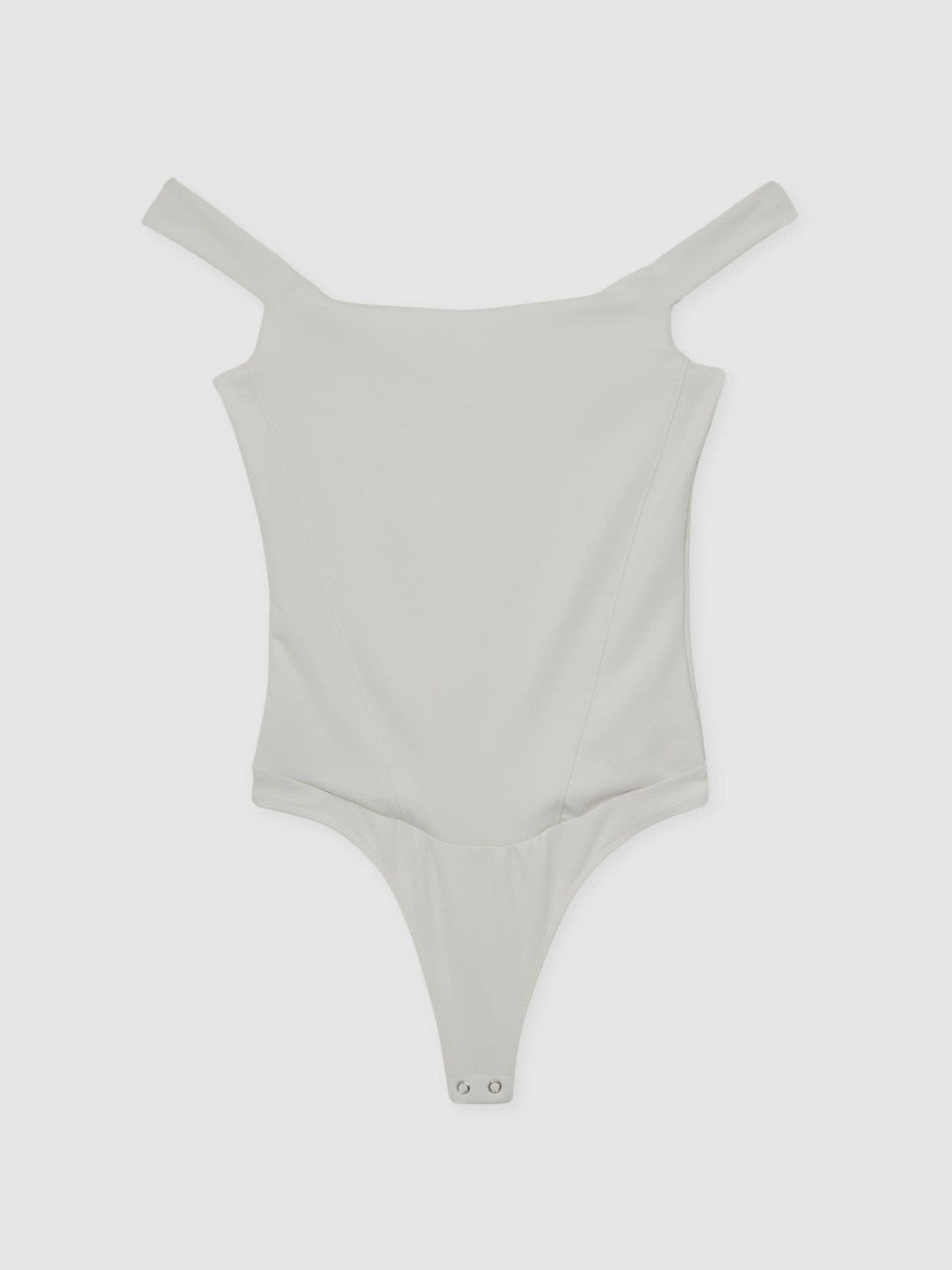 Scuba Corset Bodysuit White | Women