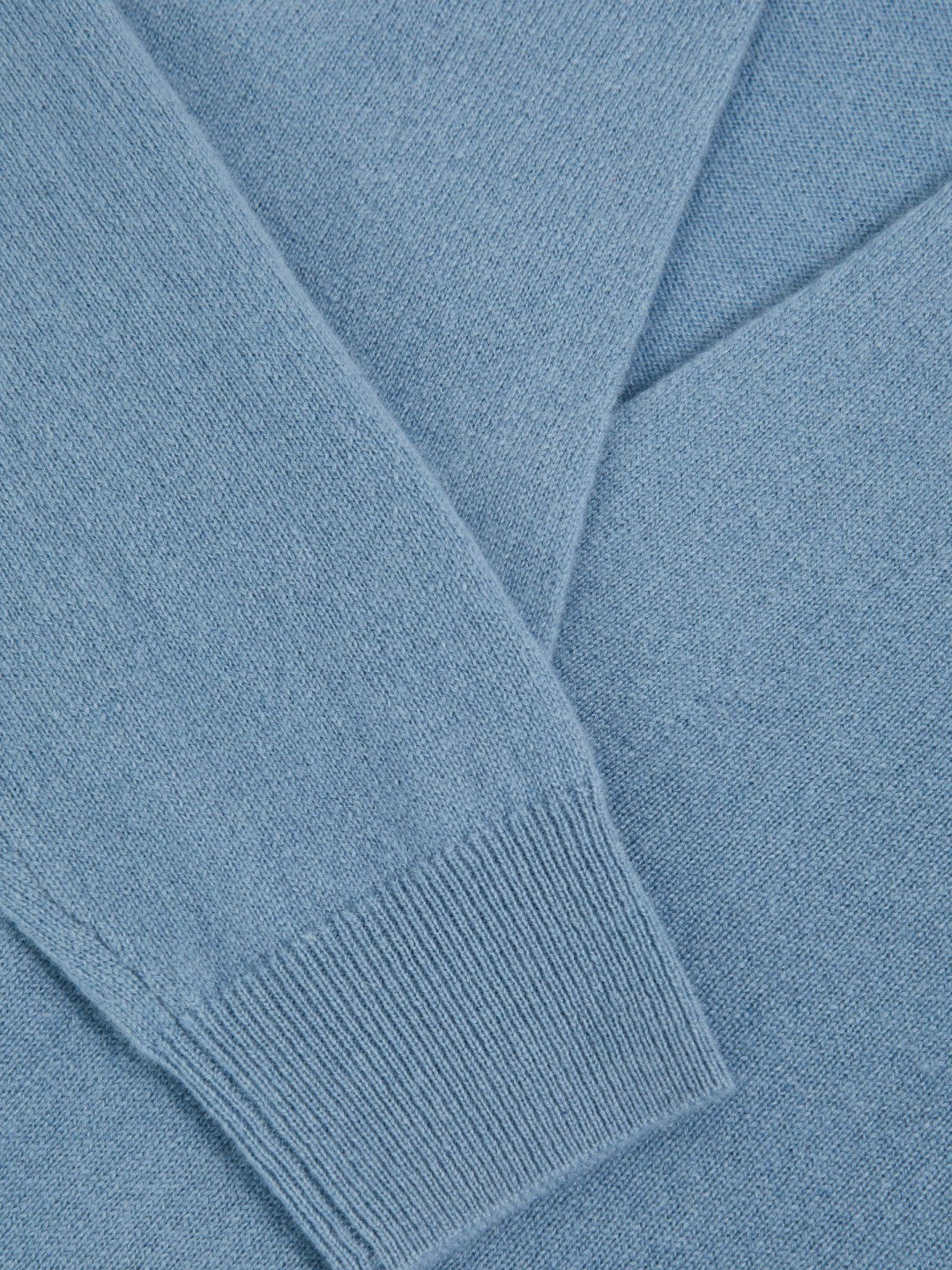 Cashmere V-Neck Jumper Blue | Women