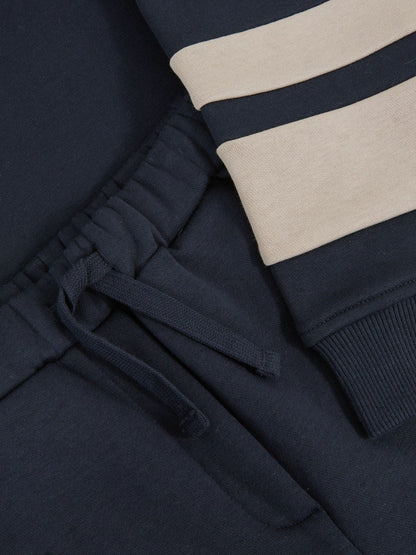 Cotton-Blend Joggers and Hoodie Set Navy | Children & Baby