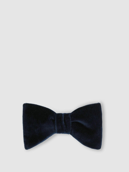 Velvet Bow Tie Navy | Men