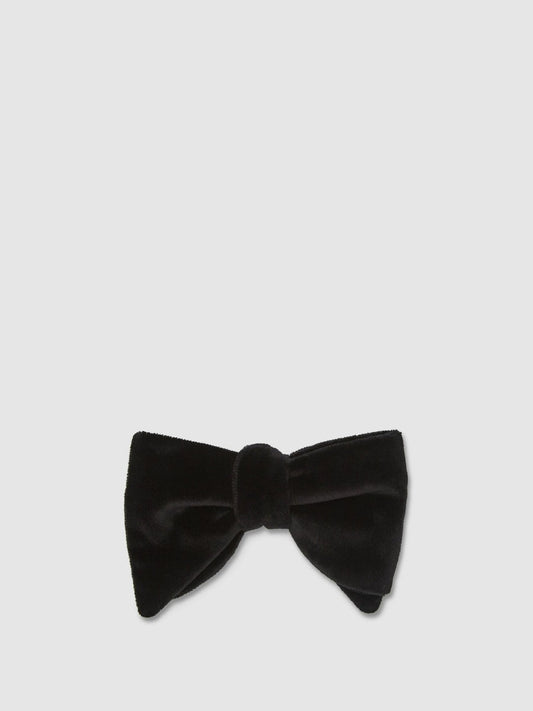 Velvet Bow Tie Black | Men