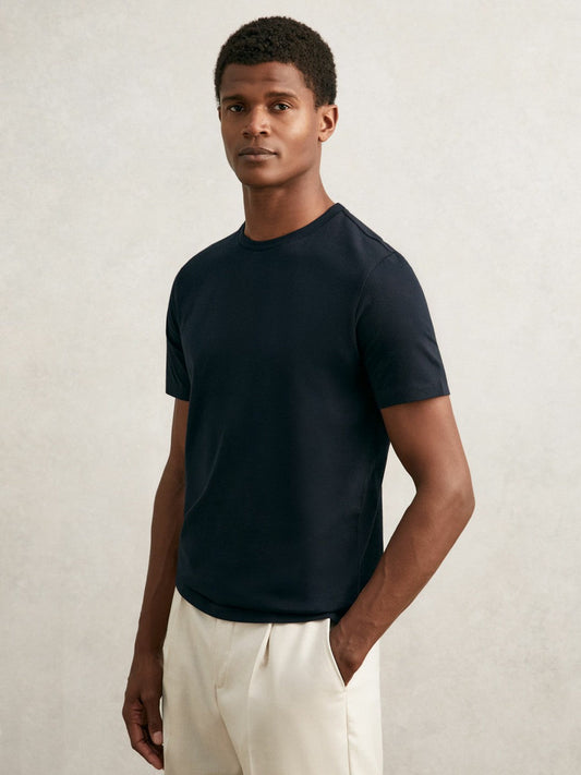 T-Shirts 3 Pack White/Navy/Dark Sage Green | Men