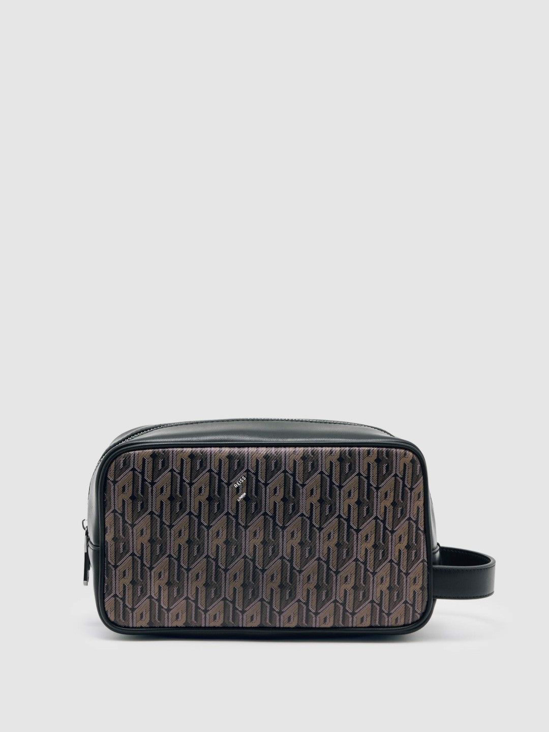 Coated Canvas Monogram Wash Bag Grey Multi | Men