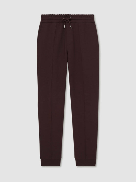 Interlock Drawstring Joggers Cherry Red | Men