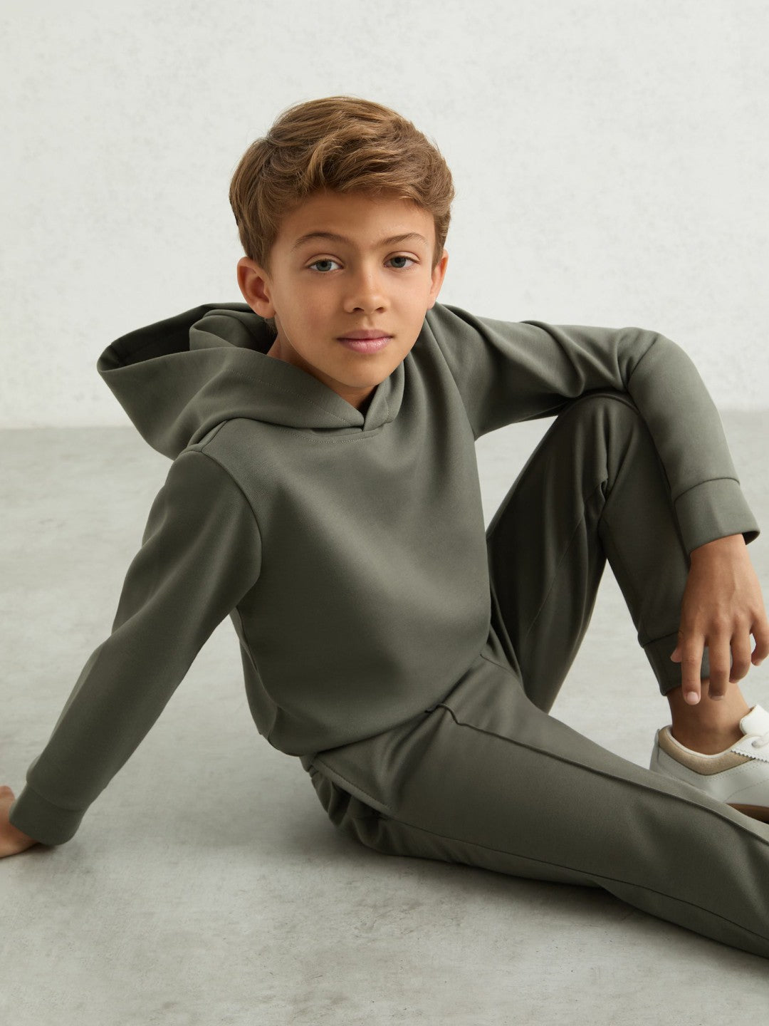 9-13 yrs Interlock Drawstring Joggers Dark Sage | Children & Baby