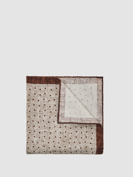 Pocket Squares Grey Melange | Men