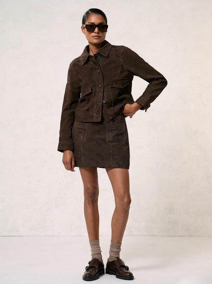 Leather Double-Strap Monk Shoes Tan | Women