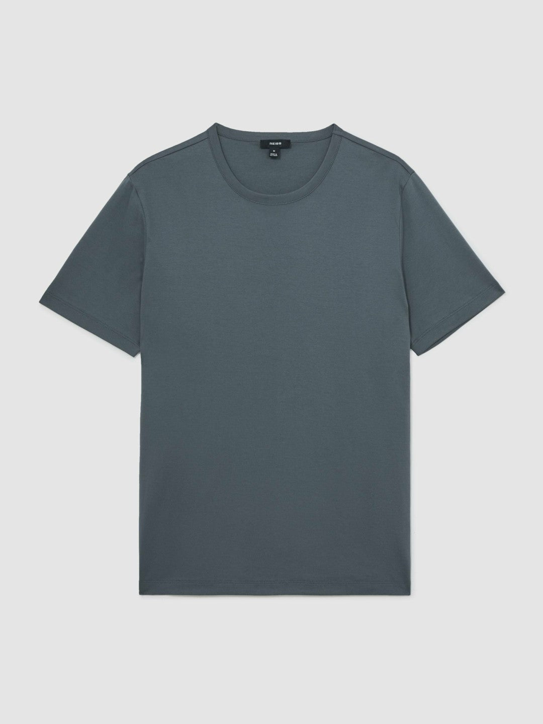 Airwater-Cotton Crew-Neck T-Shirt Airforce Blue | Men