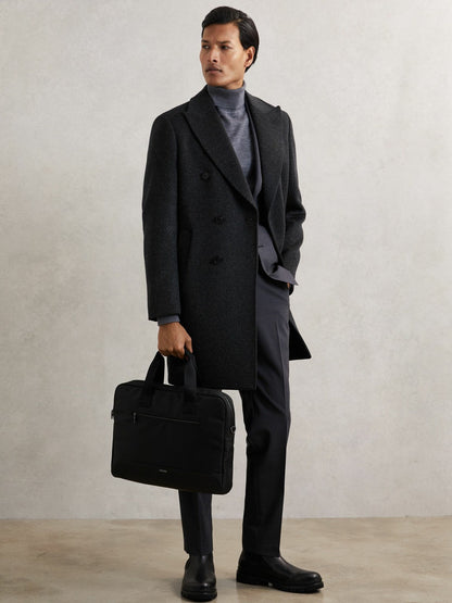Woven Briefcase Black | Men