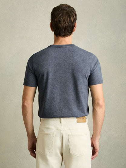 Cotton Crew Neck T-Shirt  | Men