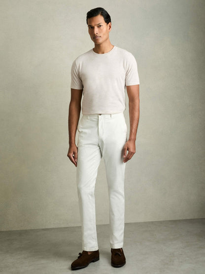 Cotton Crew Neck T-Shirt  | Men