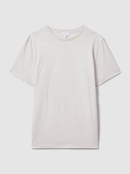 Cotton Crew Neck T-Shirt  | Men