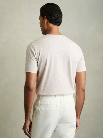 Cotton Crew Neck T-Shirt  | Men