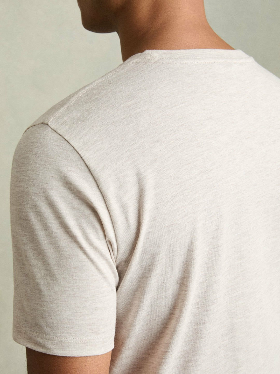 Cotton Crew Neck T-Shirt  | Men