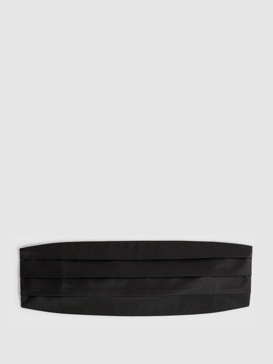Silk Cummerbund Black | Men
