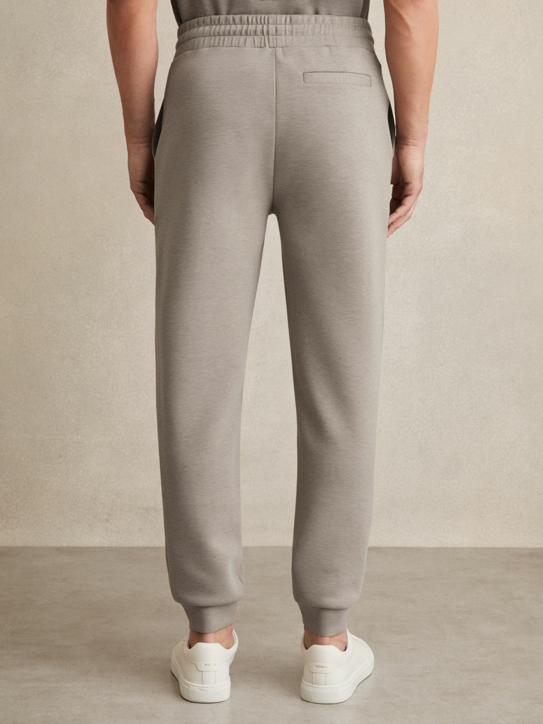 Drawstring Jersey Joggers Taupe | Men