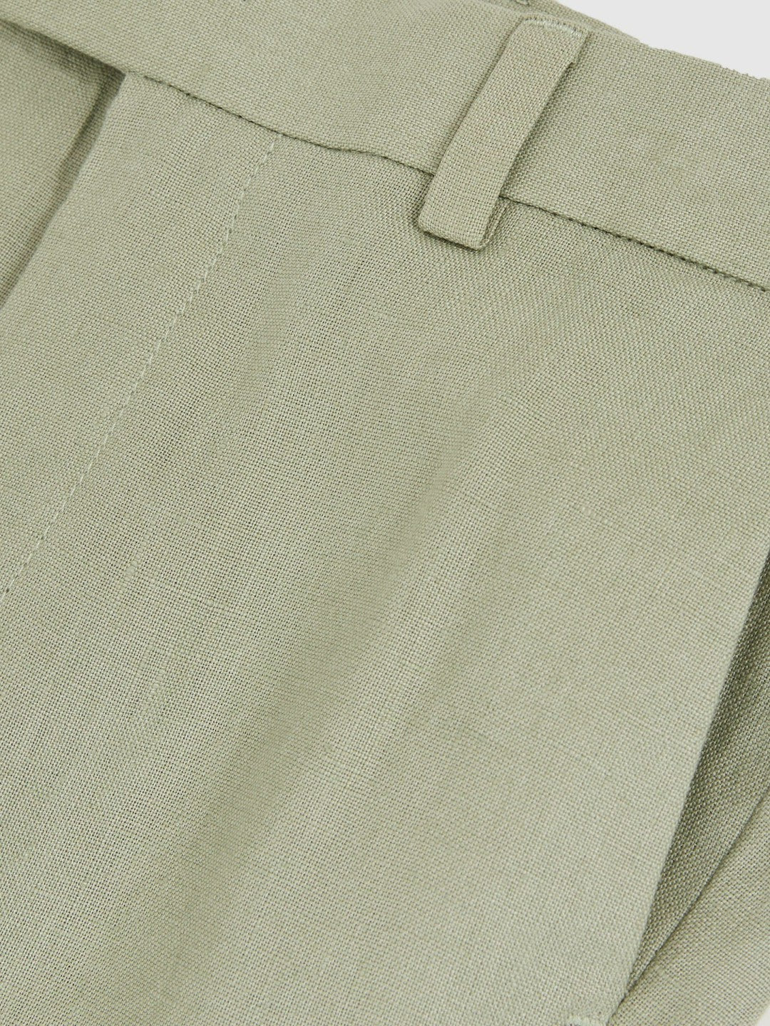 9-13 yrs Slim Fit Linen Adjustable Trousers Apple | Children & Baby