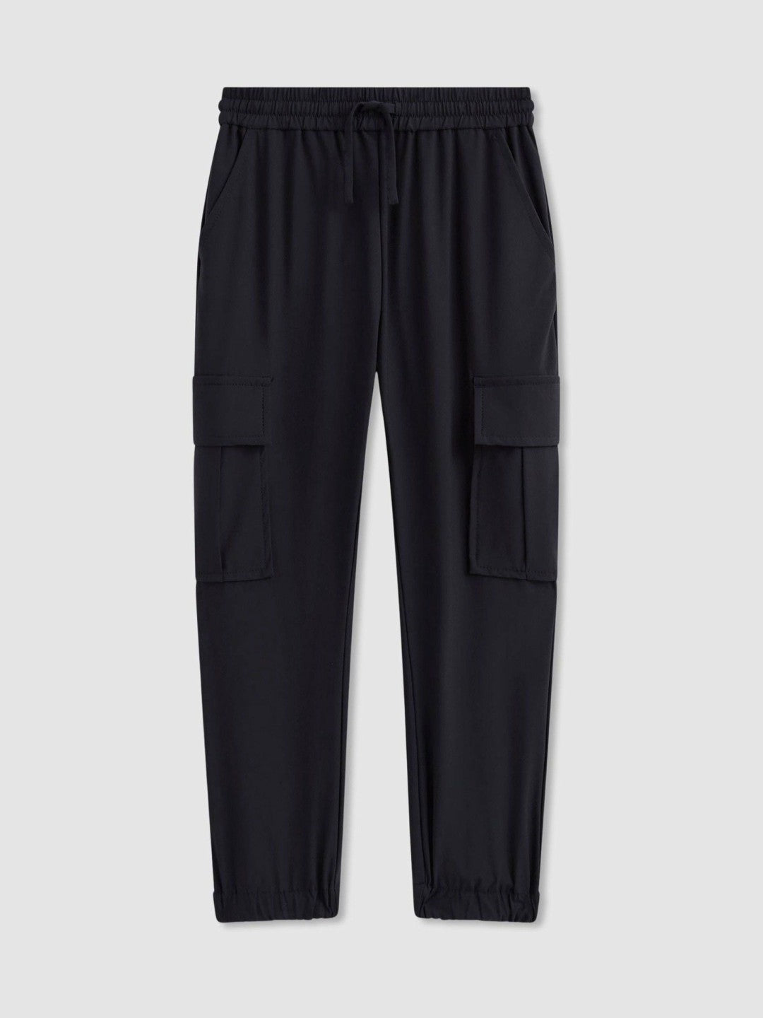 9-14 yrs Technical Drawstring Cuffed Cargo Trousers Navy | Children & Baby