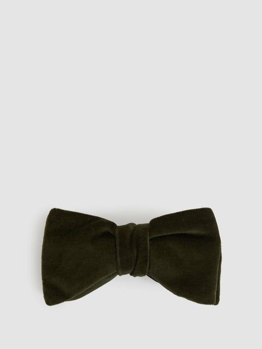 Velvet Bow Tie Emerald | Men