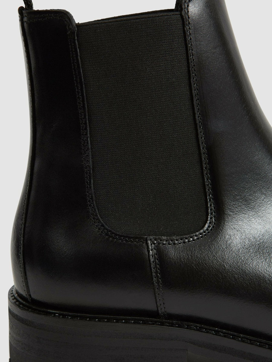 Leather Chelsea Boots Black | Men