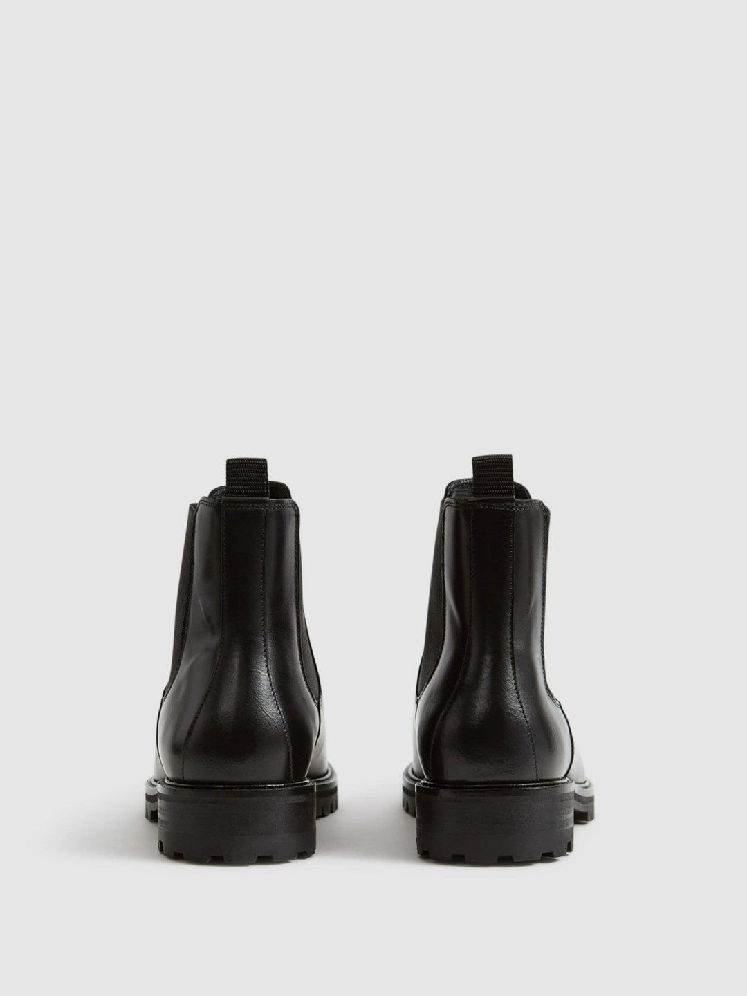 Leather Chelsea Boots Black | Men