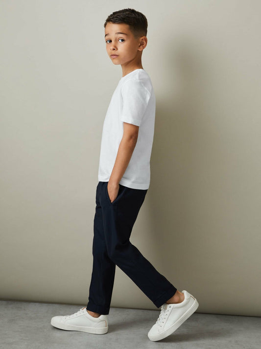 9-13 yrs Three Pack Of Crew Neck T-Shirts White | Children & Baby