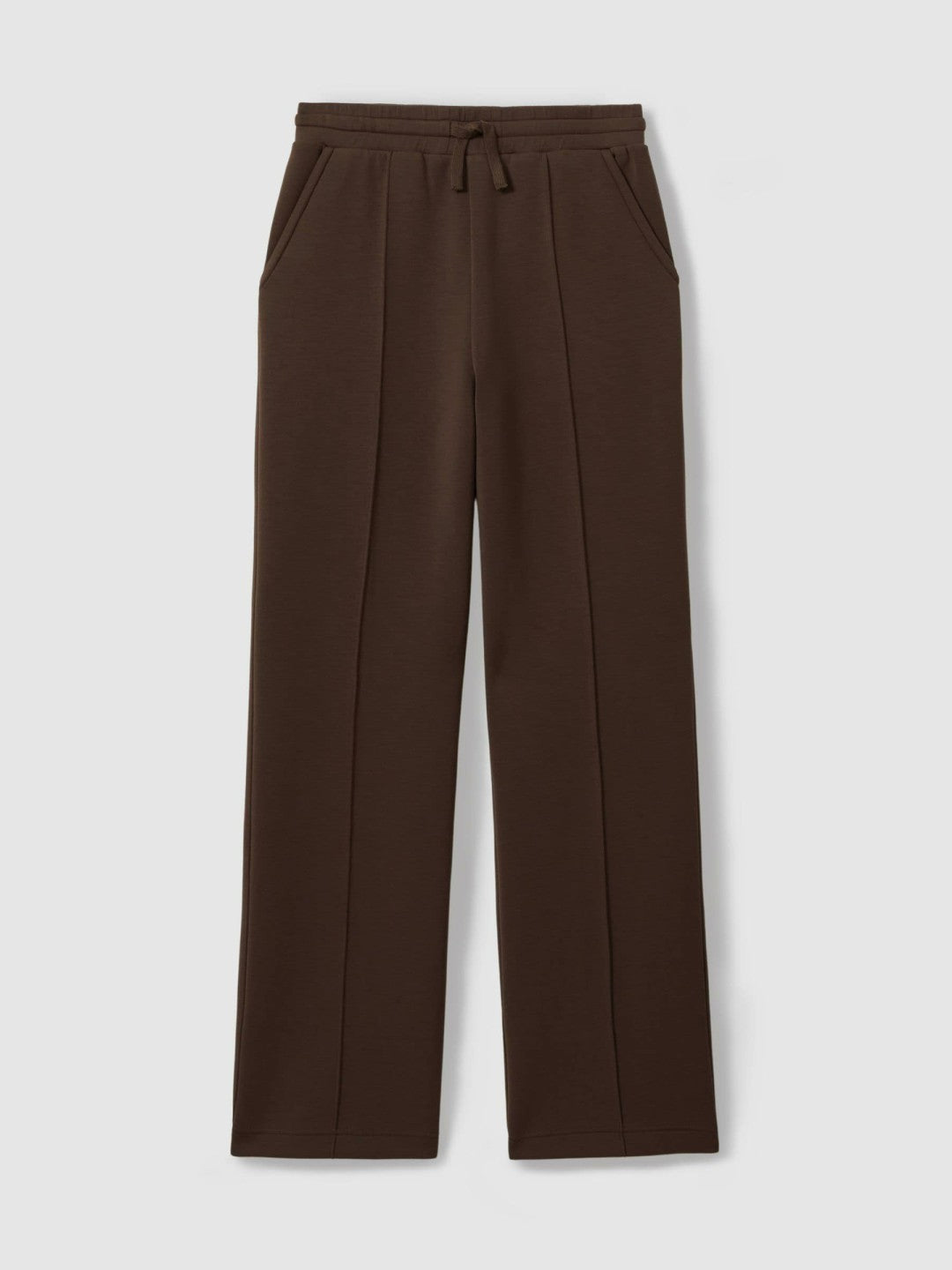 Interlock Wide-Leg Joggers Chocolate | Women