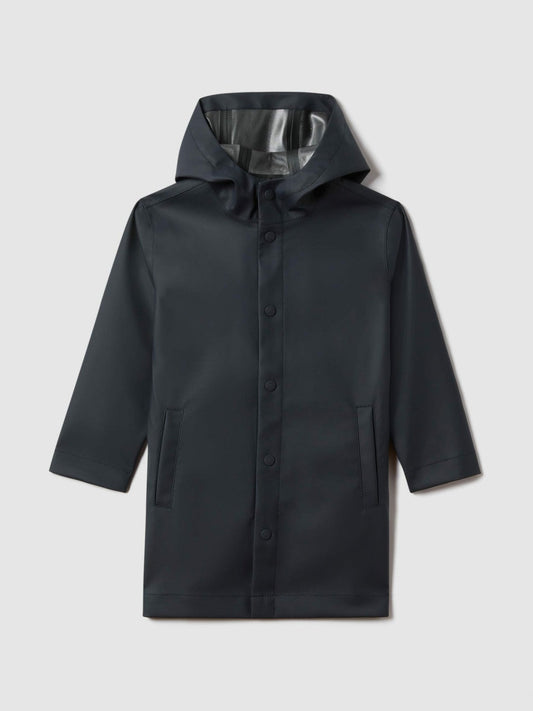 3-9 yrs Water Repellent Hooded Coat Navy | Children & Baby