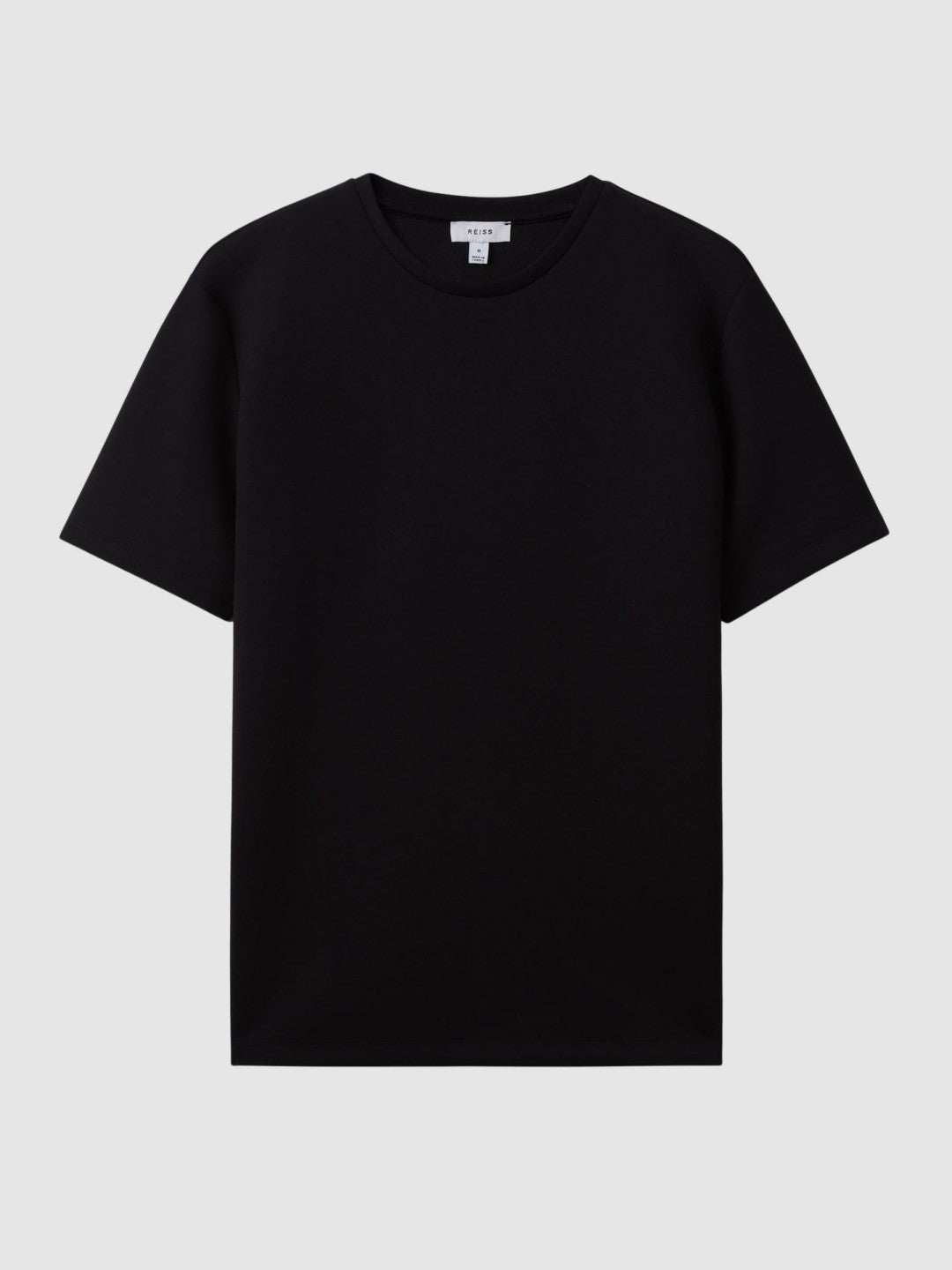 Interlock Jersey Crew Neck T-Shirt Black | Men