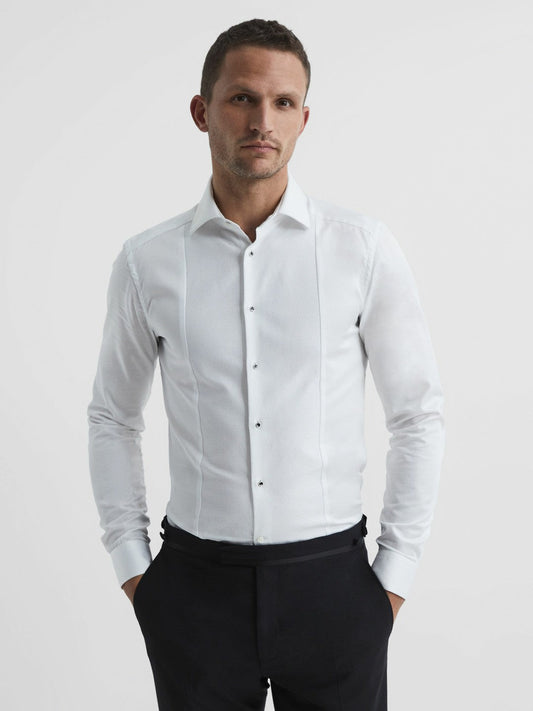 Slim Fit Dinner Shirt White | Men