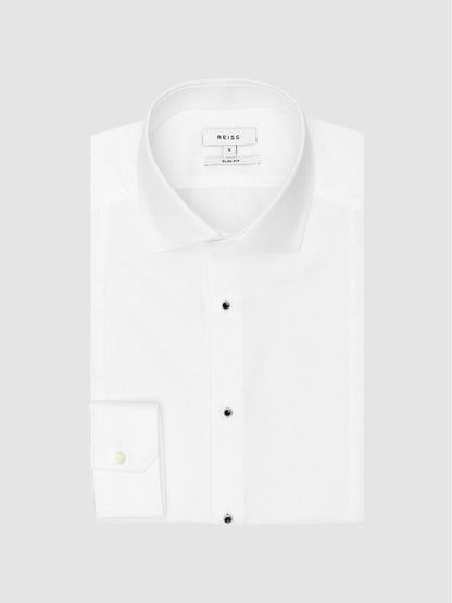 Slim Fit Dinner Shirt White | Men