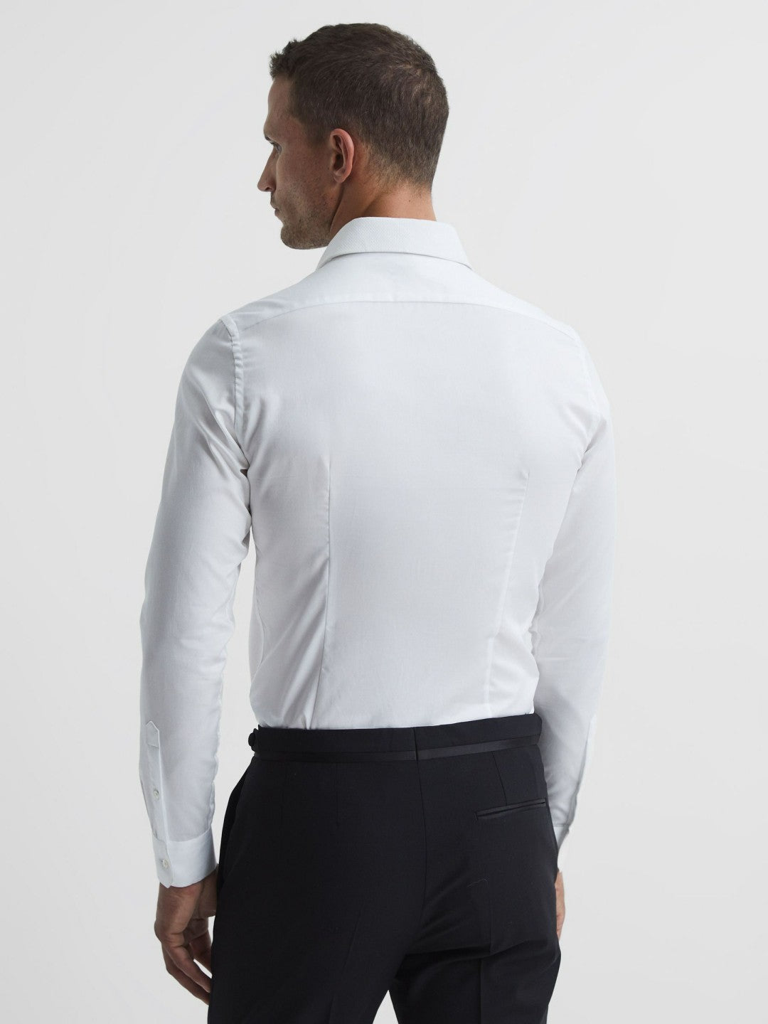 Slim Fit Dinner Shirt White | Men