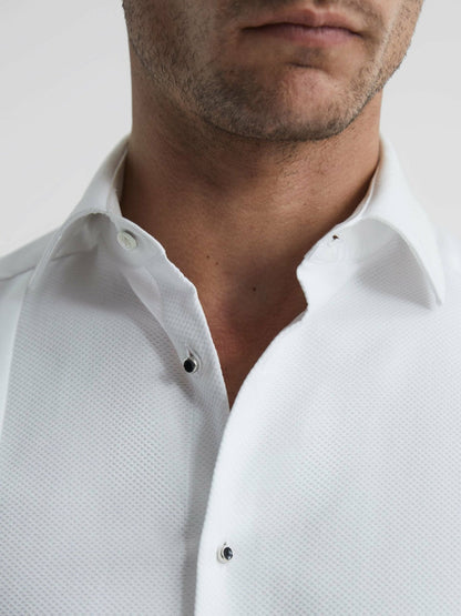 Slim Fit Dinner Shirt White | Men