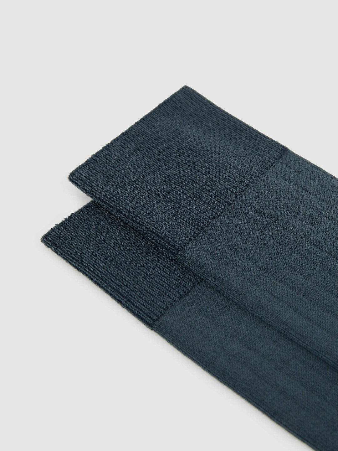 Ribbed Socks Airforce Blue | Men