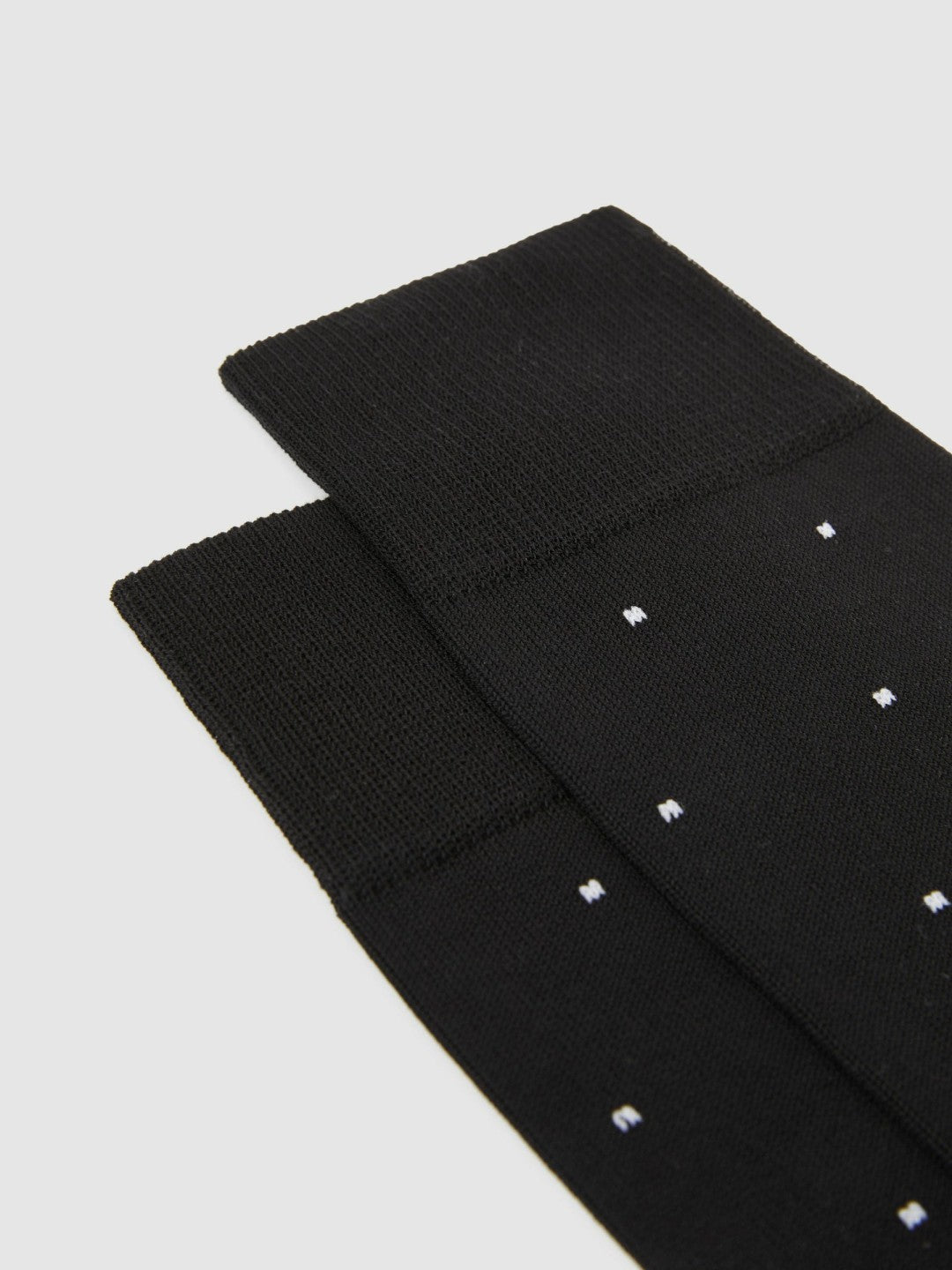 Polka Dot Socks Black | Men