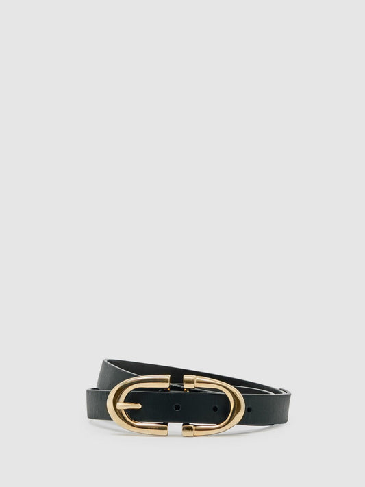 Horseshoe Belt Black | Women
