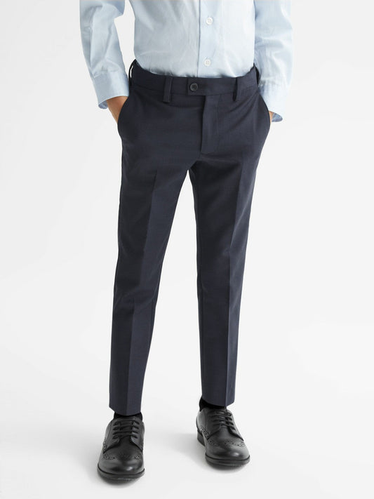 4-9 yrs Wool-Blend Suit Trousers Navy | Children & Baby