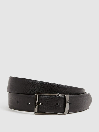 Reversible Leather Belt Black/Brown | Men