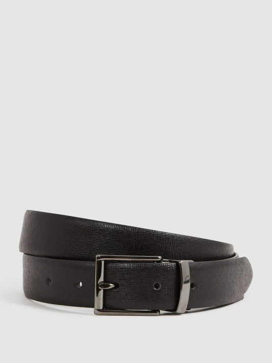 Reversible Leather Belt Black/Brown | Men