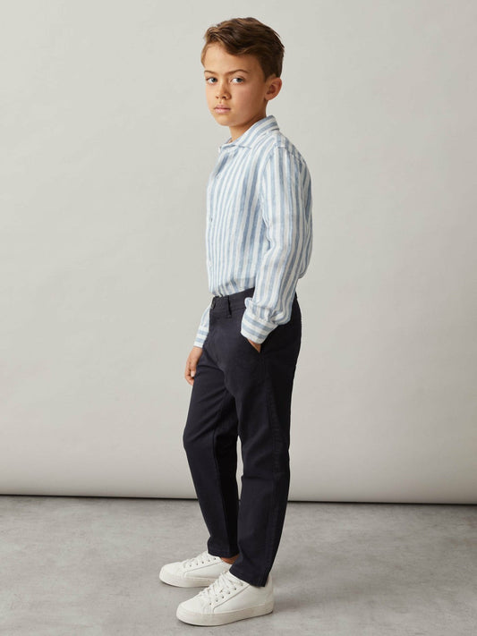 3-9 yrs Slim Fit Casual Chinos Navy | Children & Baby