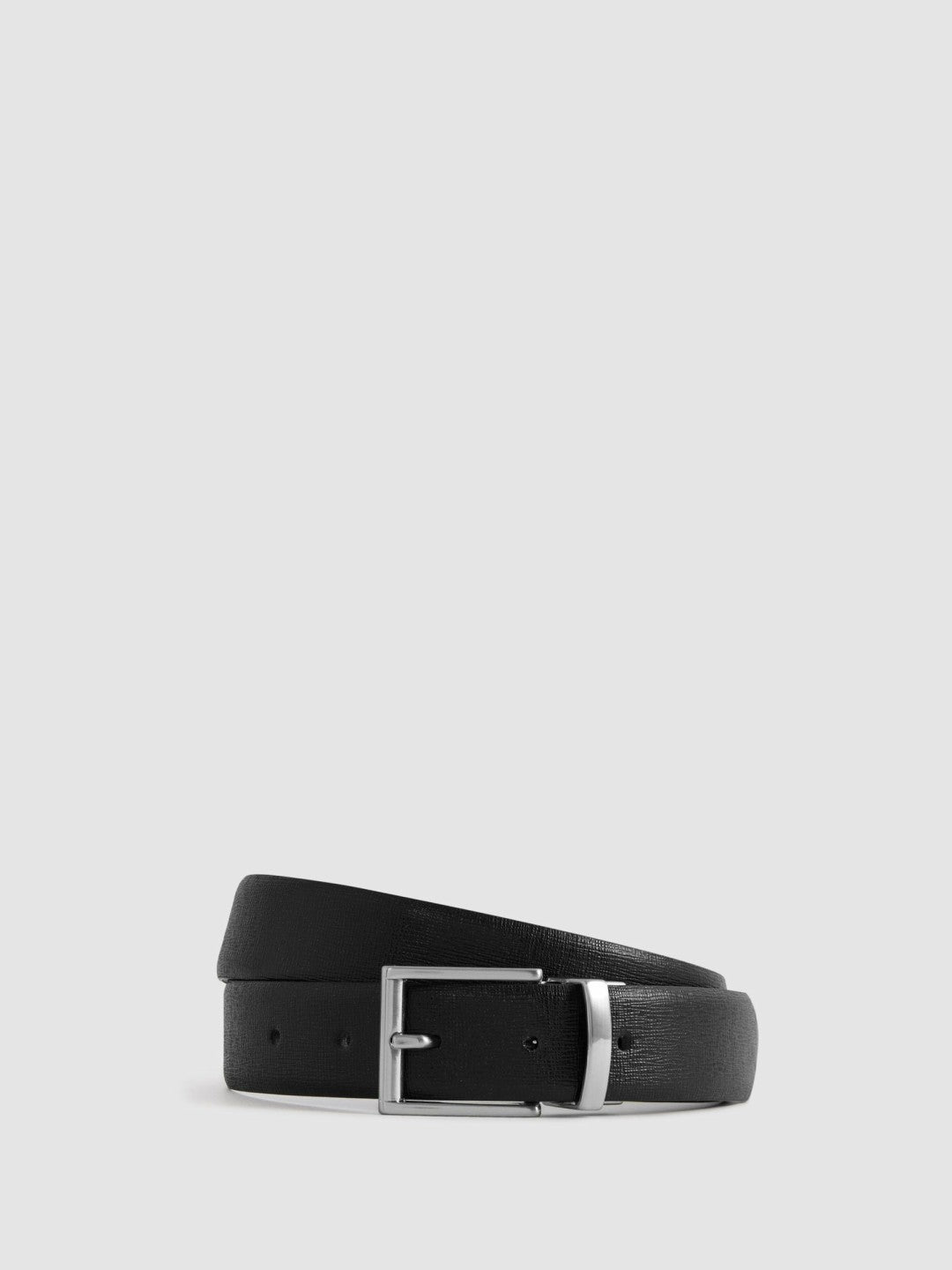 Reversible Leather Belt Black | Men