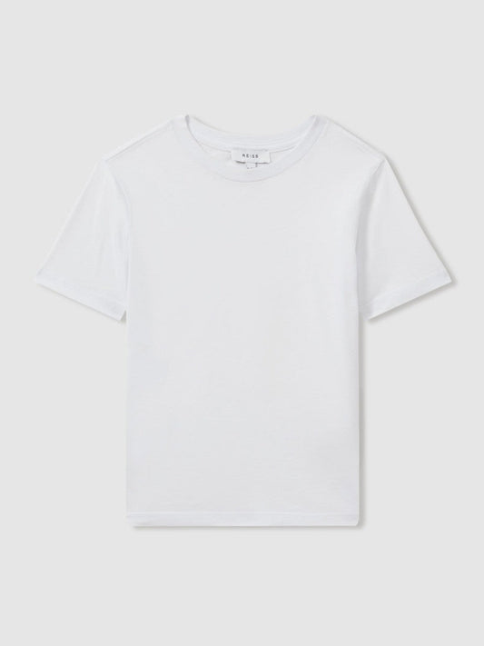 9-13 yrs Crew Neck T-Shirt White | Children & Baby
