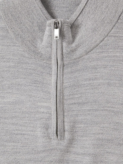 Merino Wool Half-Zip Jumper  | Men